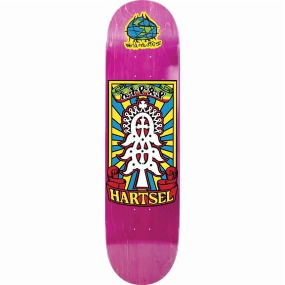 World Industries Skateboards Yout Model Pink Skateboard Deck - 8.25" x 32" (Deck Only)