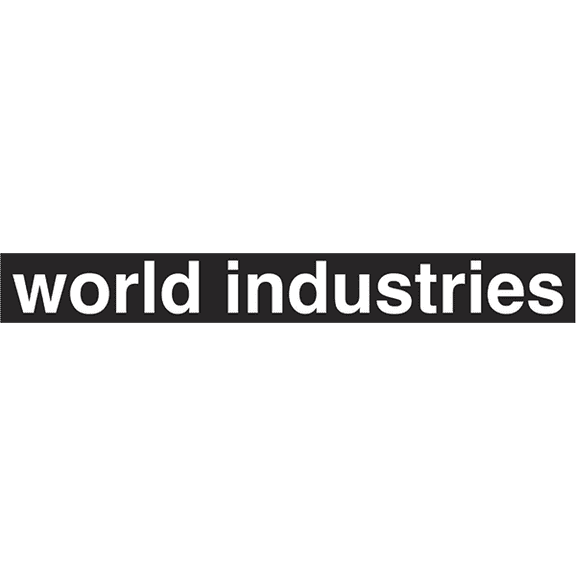 World Industries World Logo Sticker Single