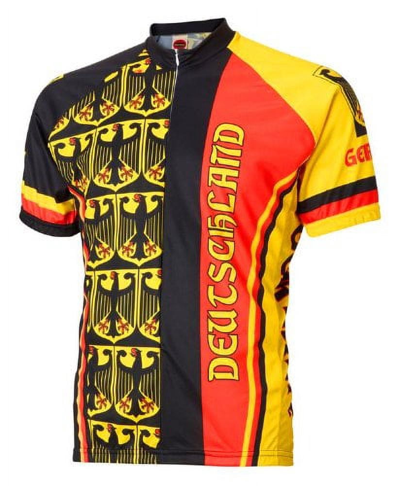 World Jerseys Germany Deutschland Cycling Jersey Mens Xl Short Sleeve