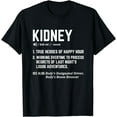 thumbnail image 1 of World Kidney Day Awareness Kidney Definition T-Shirt, 1 of 4