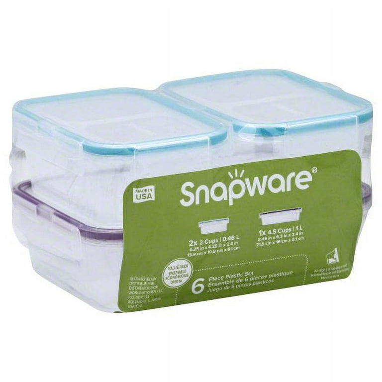 Snapware BPA-Free Plastic Food Storage Container Set - 38-Piece