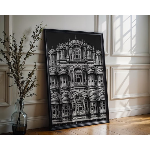 World Landmark Featuring Hawa Mahal And Jaipur Architecture Photography ...