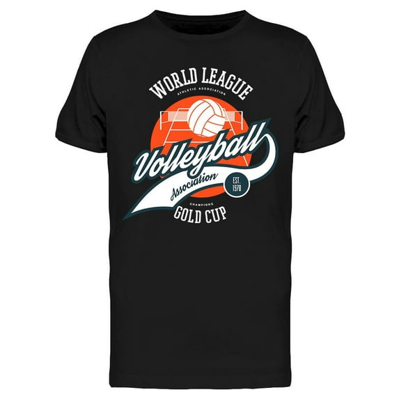 World League Volleyball T-Shirt Men -Image by Shutterstock, Male Large