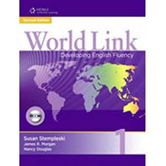 Pre-Owned World Link 1 with Student CD-ROM: Developing English Fluency (Paperback) 1424068185 9781424068180