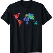 World Map Country Flag Atlas T-Shirt