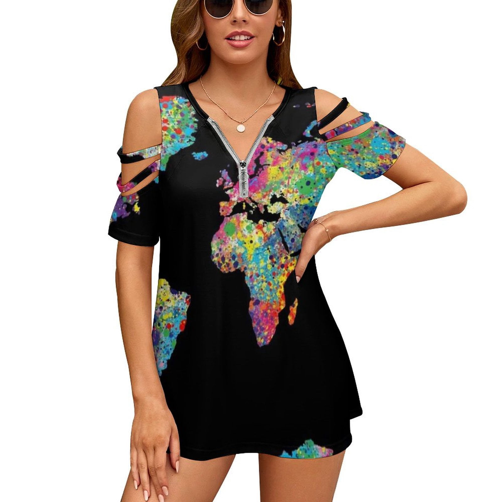 T SHIRT FEMME WORLDIE GEORDIE SHORE OFFICIAL TAILLE S ETHICAL TRADE