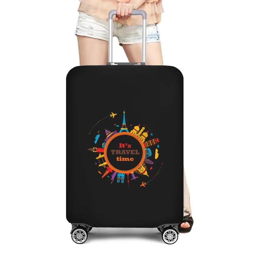 World Map Travel Luggage Protective Cover Traveling Accessories 