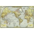 thumbnail image 1 of World Map V CANVAS OR PRINT WALL ART, 1 of 1