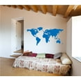 thumbnail image 1 of World Map Wall Art Earth Atlas Decal Sticker, 1 of 4