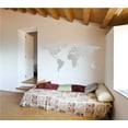 thumbnail image 1 of World Map Wall Art Earth Atlas Decal Sticker, 1 of 4