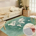 thumbnail image 1 of World Maps Soft Large Area Rugs Washable Rug With Non-Slip Backing Carpet For Living Room Bedroom Kitchen, 1 of 6