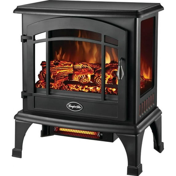 World Marketing Company Comfort Glow 700 sq ft Electric Infrared Quartz Heating Stove