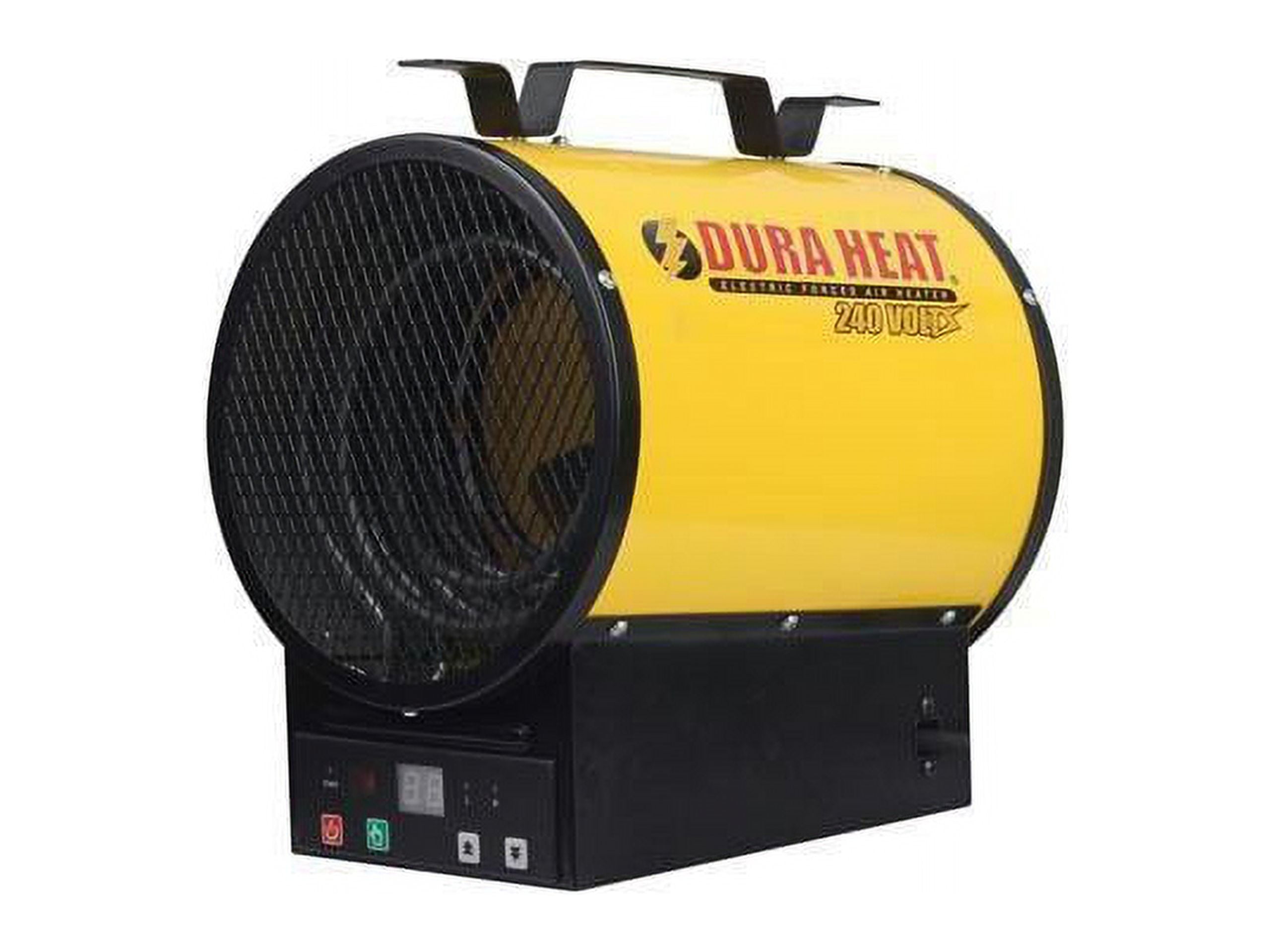 Heavy Duty Yellow Electric Forced Air Heater with Remote Control