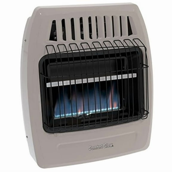 Comfort Glow Blue Flame Vent-Free 20,000 BTU Gas Wall Heater, Natural Gas/LP - CGS259