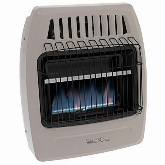 Comfort Glow Blue Flame Vent-Free 20,000 BTU Gas Wall Heater, Natural Gas/LP - CGS259