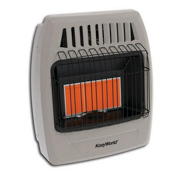 World Marketing KWD325 3 Plaque Dual Fuel Infrared Vent Free Wall Heater