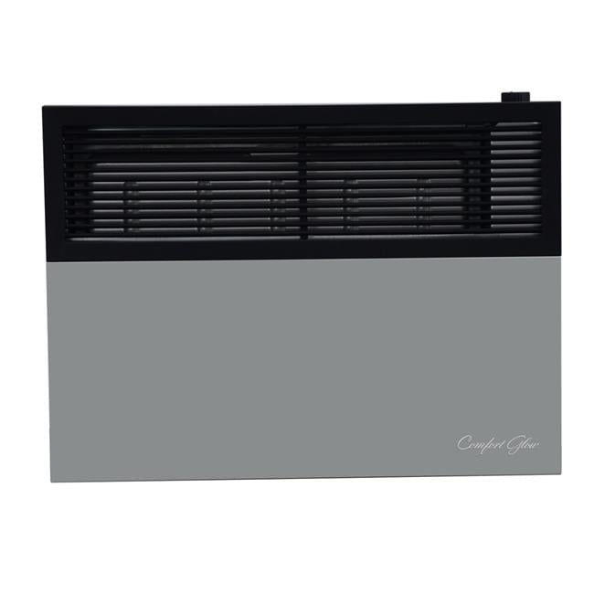 Comfort Glow 25,000 BTU Gray and Black Stainless Steel Wall-Mount Heater