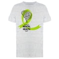 thumbnail image 1 of World Mental Health Day Graphic T-Shirt Men -Image by Shutterstock, Male Medium, 1 of 2