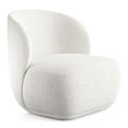 thumbnail image 1 of World Mod AL10395 Tuva Lounge Chair, White, 1 of 3