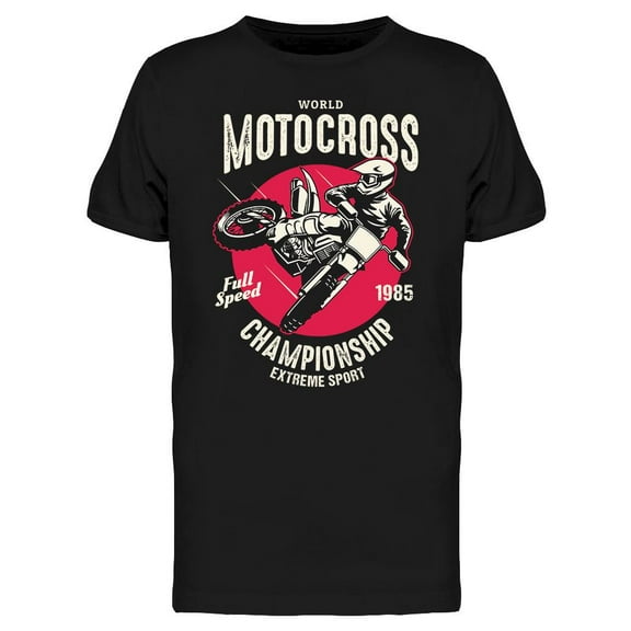 World Motocross T-Shirt Men -Image by Shutterstock, Male Medium