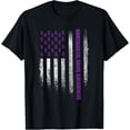 thumbnail image 1 of World Narcissistic Abuse Awareness US Flags Survivor T-Shirt, 1 of 4