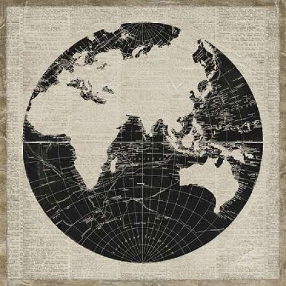 World News II Canvas Art - Elizabeth Medley (24 x 24)