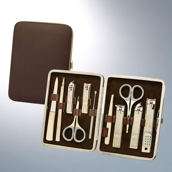 World No. 1, ravel Manicure Pedicure Grooming Ki Se - Nail Clipper (oal 10 Pcs, Model: S-393WG), - Made in Korea, Since 1975