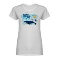 thumbnail image 1 of World Oceans Day  Shaped T-Shirt Women -Image by Shutterstock, Female x-Large, 1 of 2
