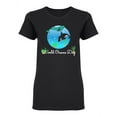 thumbnail image 1 of World Oceans Day Whales Shaped T-Shirt Women -Image by Shutterstock, Female x-Large, 1 of 2
