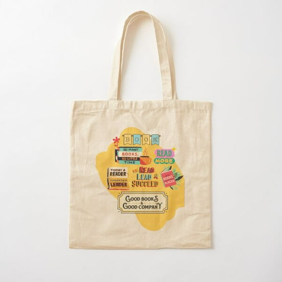 World Of Books. Cotton Tote Bag Canvas Tote Bag, Family Gift For Mother, Her