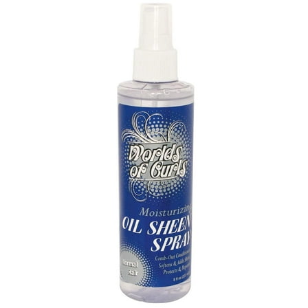 World Of Curls Comb Out And Oil Sheen Regular 8 Oz.