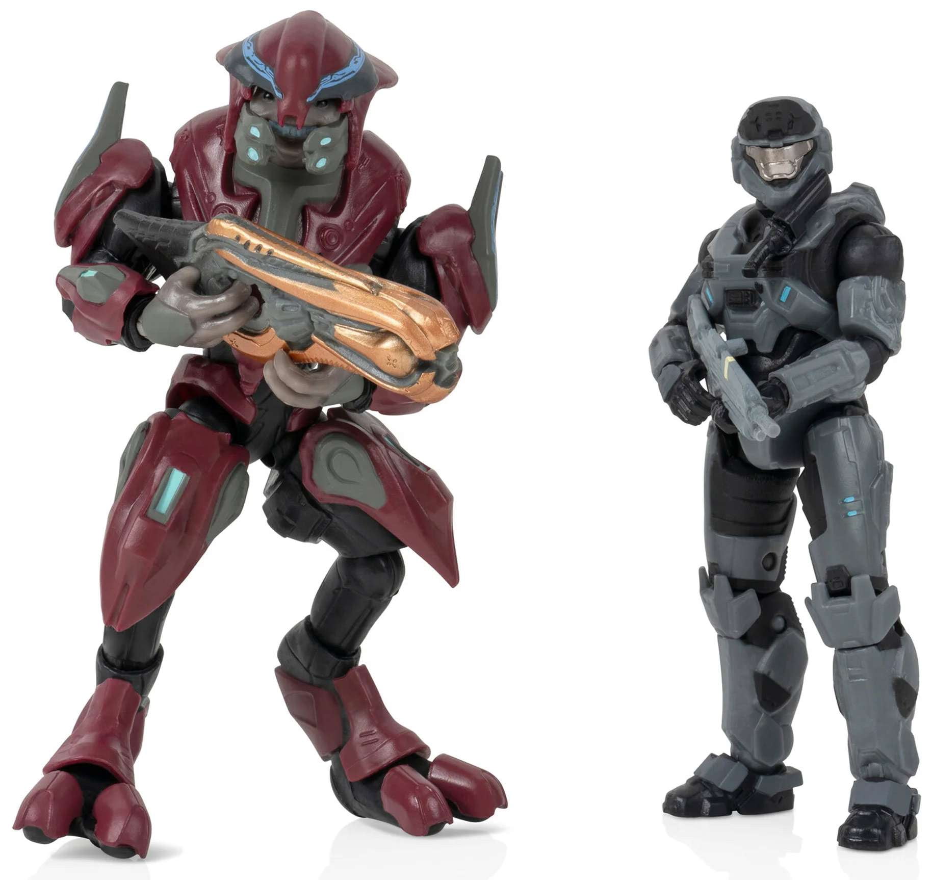 World Of Halo Noble Six and Elite Zealot figure 2-Pack Jazwares