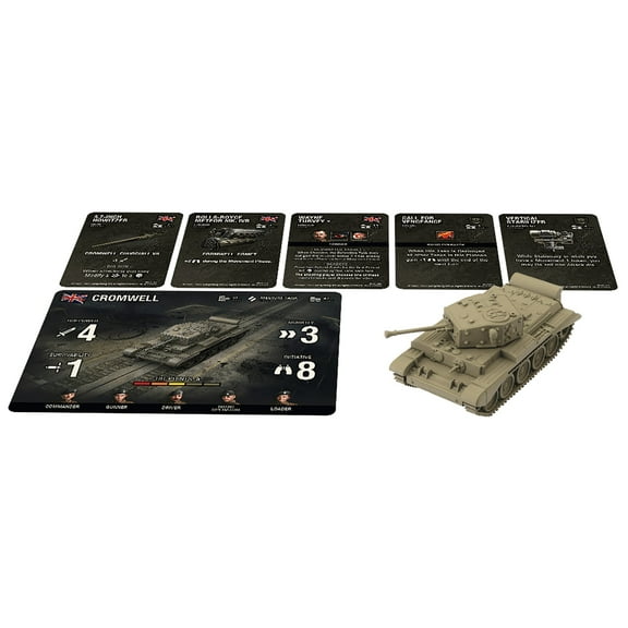 World Of Tanks: British (Cromwell), Expansion, Miniatures Game, Gale Force Nine