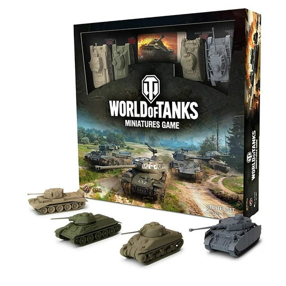 World Of Tanks: Miniatures Game - Gale Force Nine, Ages 14+, 2+ Players, 30+ Min