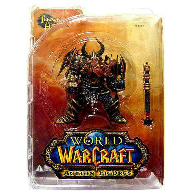 World Of Warcraft Series One Action Figure, Dwarf Warrior Thargas Anvilmar