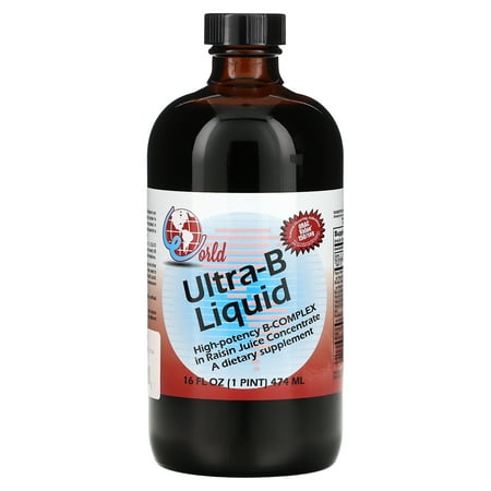 World Organic Ultra-B Liquid, 16 oz