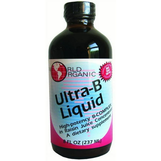 World Organics UltraB Liquid In Raisin Juice, 8 Oz