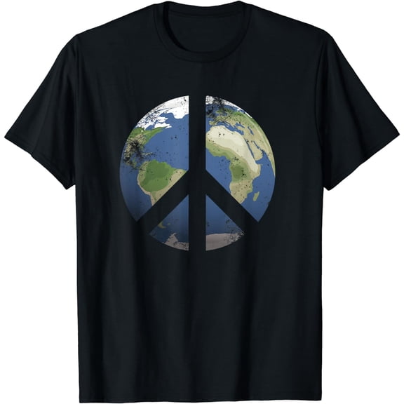 World Peace Earth Day Awareness Celebration Peace On Earth T-Shirt