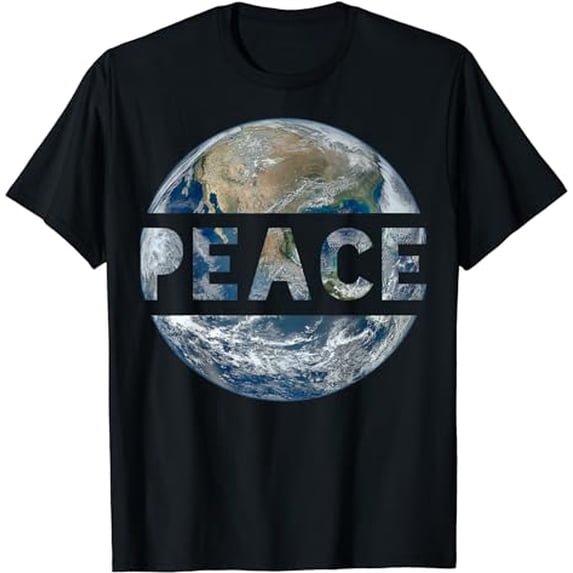 World Peace On Earth Conscious Humanity Love & Kindness T-Shirt