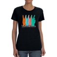 thumbnail image 1 of World Peace Sign Shaped T-Shirt Women -Image by Shutterstock, Female Large, 1 of 4