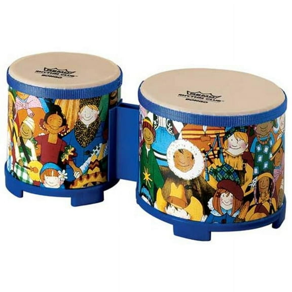 World Percussion 4.5 x 5 in. Remo Rhythm Club Bongos