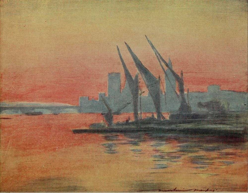 World Pictures 1902 Westminster Canvas Art - Mortimer Menpes (18 x 24)