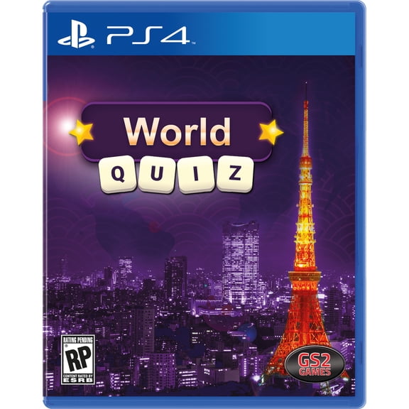 World Quiz, GS2 Games, PlayStation 4, 850017102453