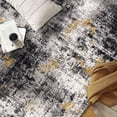 thumbnail image 1 of World Rug Gallery Adare Contemporary Abstract Area Rug - YELLOW - 4'x6', 1 of 8