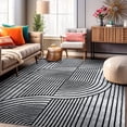thumbnail image 1 of World Rug Gallery Contemporary Arch Knot Design Area Rug - GRAY 7' 10" x 10', 1 of 8