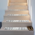 thumbnail image 1 of World Rug Gallery Distressed Bohemian Non-Slip Stair Treads (Set of 13) 8.6" x 26" Cream, 1 of 5