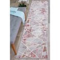 thumbnail image 1 of World Rug Gallery  Geometric Modern Area Rug Multi 2'x7' Runner 8' Runner,6' Runner Indoor,Runner Kitchen,Bedroom,Entryway Grey,Yellow,Red, 1 of 7