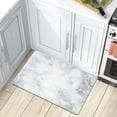 thumbnail image 1 of World Rug Gallery  Kitchen Marble Pattern Anti Fatigue Standing Mat 18" x 30" 2' x 3', 1 of 3