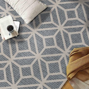 Better Homes & Gardens Multi-Color Rana Persian 7' x 10' Outdoor Rug ...