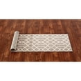 thumbnail image 1 of World Rug Gallery  Modern Trellis Pattern Area Rug Grey,Brown 2' x 7' 2" 6' Runner,8' Runner Indoor,Runner Bedroom,Entryway,Kitchen Runner,Rectangle, 1 of 5